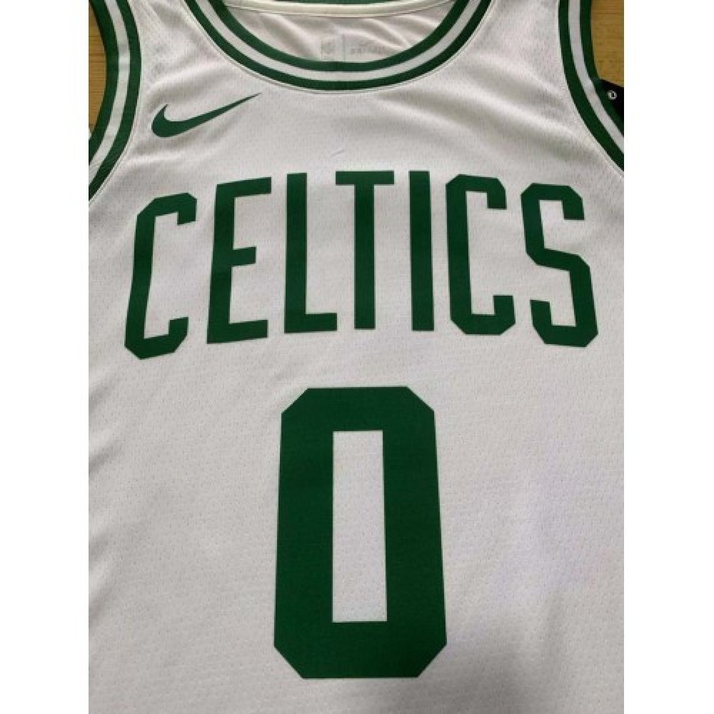 Men's Boston Celtics Jayson Tatum #0 White Swingman Jersey - Icon Edition-Pro Kit Vault | Brand New 26/27 Sports Jerseys